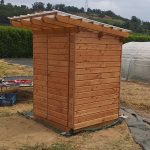 Location vente toilettes sèches cabines caravane aménagée Drôme Ardèche La Cacahuète Sèche